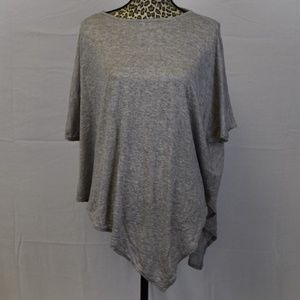 NWT HEATHER GREY KNIT SWEATER TOP SIZE SMALL WOMEN